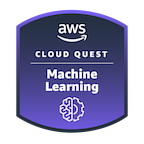 AWS Cloud Quest Machine Learning badge